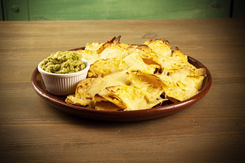 Nachos amb guacamole