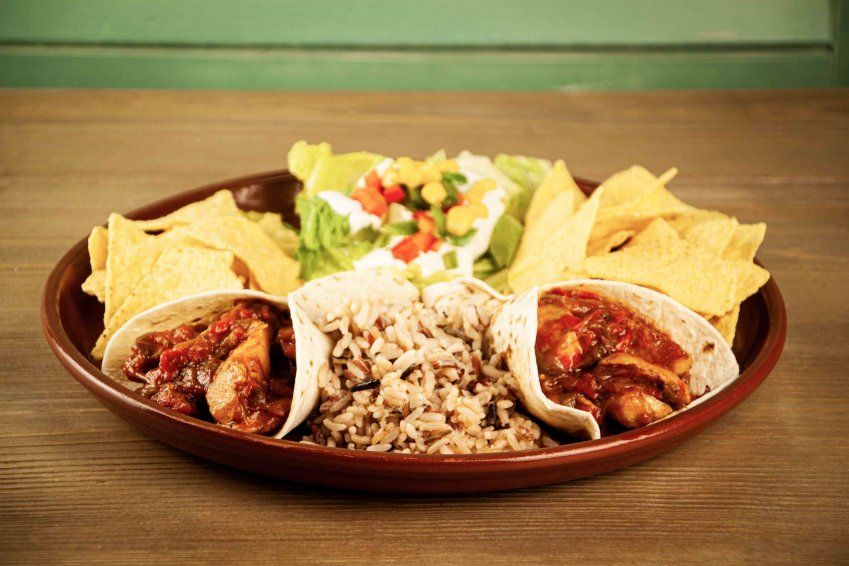 Fajita de pollo